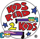 Kids Read 2 Kids in graffiti font