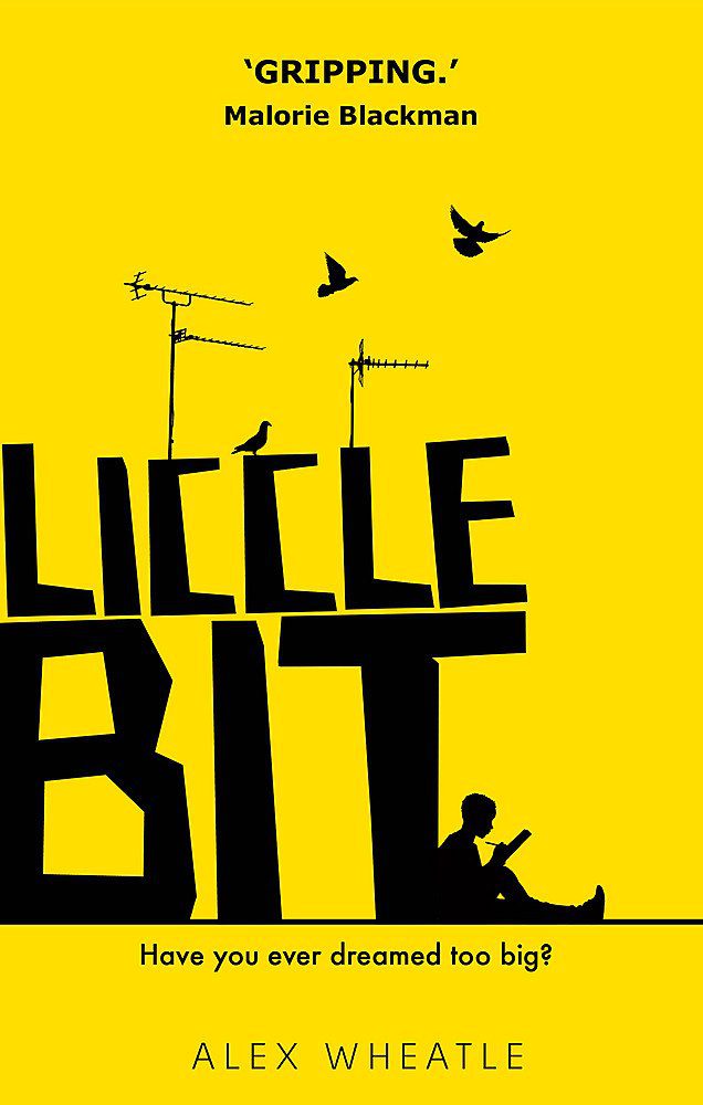 Liccle Bit cover with yellow background and black text