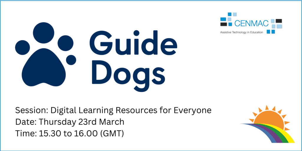 Guide Dogs Digital Learning Resources for Everyone training session