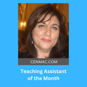 Teaching Assistant of the Month Teaching Assistant of the Month