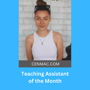 Teaching Assistant of the Month Teaching Assistant of the Month