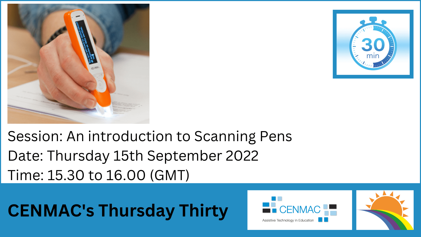Scanning Pens by Jim Bowen - CENMAC