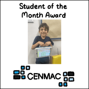 Student of the Month Award July 2023