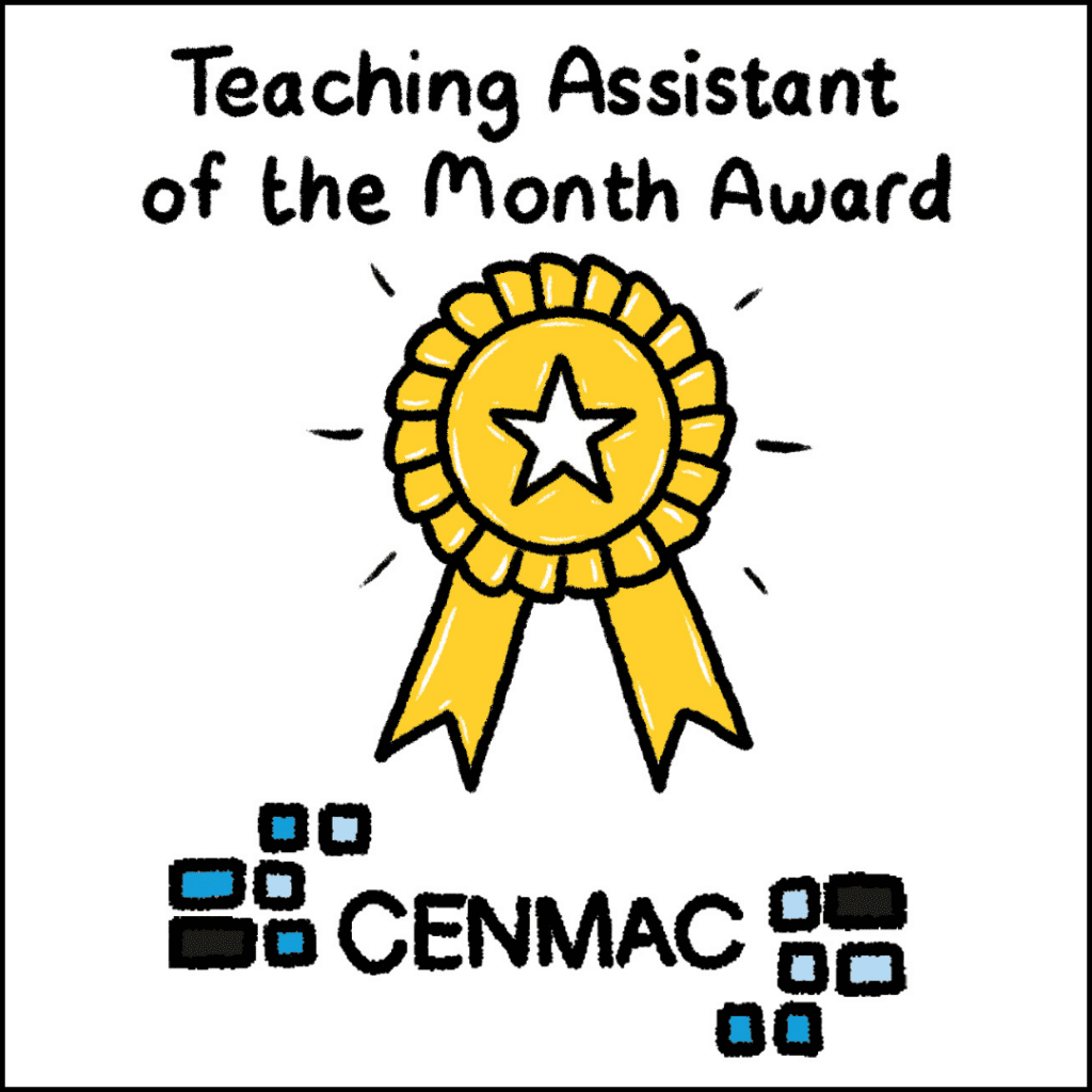 Teaching Assistant of the Month Award