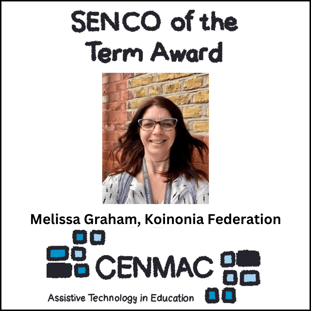 SENCO of theTerm Award - Melissa Graham, Koinonia Federation