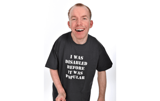 Lee Ridley (aka Lost Voice Guy) Photocredit: Steve Ullathorne