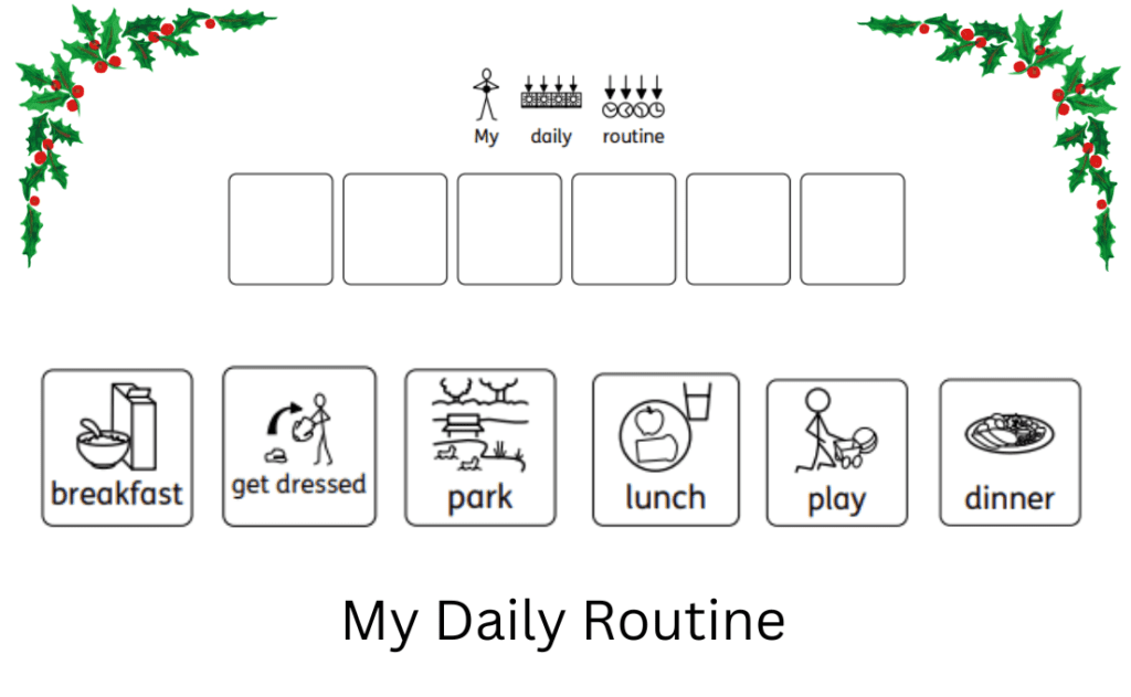 My Daily Routine Visual Symbols My Daily Routine Visual Symbols