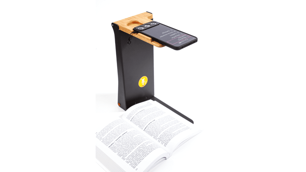 VoxiVision assistive technology supporting reading. VoxiVision assistive technology supporting reading.