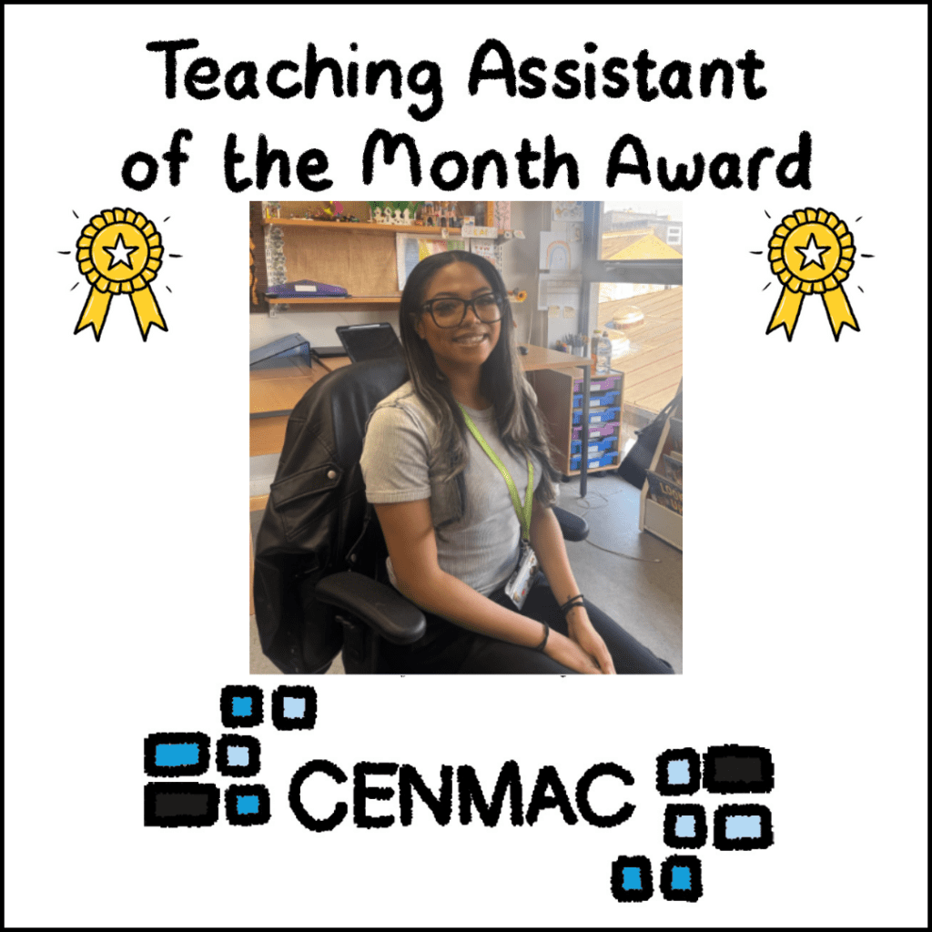 Teaching Assistant of the Month Award - Kaelen Mendez (Miss Kae) Teaching Assistant of the Month Award - Kaelen Mendez (Miss Kae)