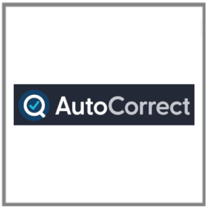 AutoCorrect AutoCorrect