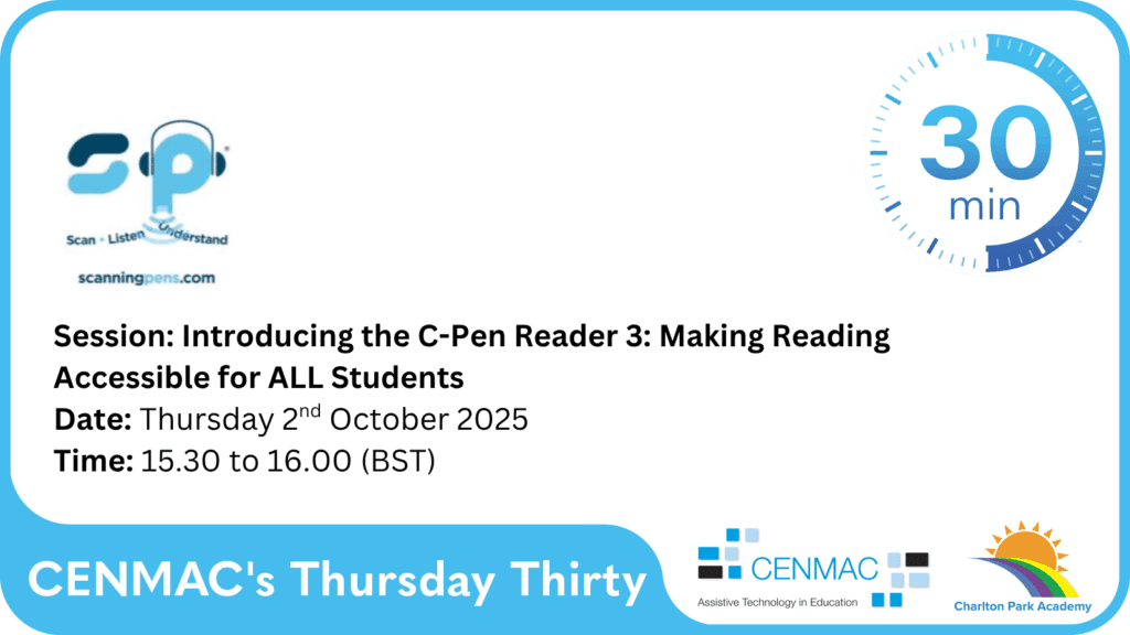 Introducing the C-Pen Reader 3: Making Reading Accessible for ALL Students Introducing the C-Pen Reader 3: Making Reading Accessible for ALL Students