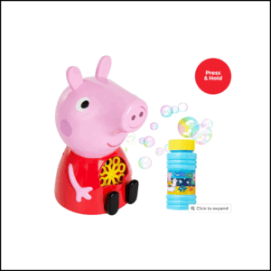 Switch Adapted Bubble Machine - Peppa Pig Switch Adapted Bubble Machine - Peppa Pig