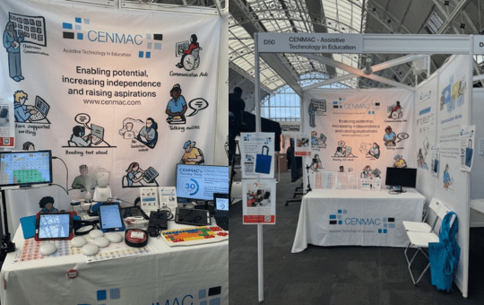 The CENMAC Stand at the Tes SEND Show 2025 The CENMAC Stand at the Tes SEND Show 2025