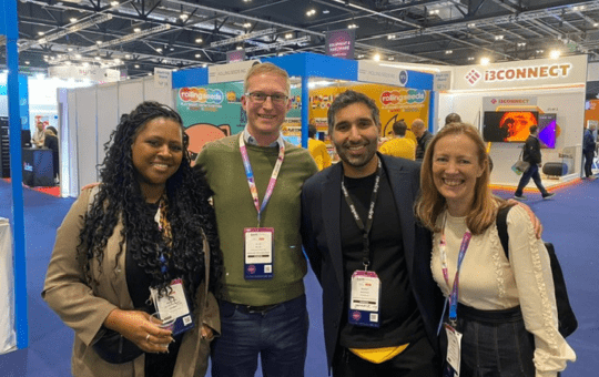 From left Lizzie Willsher, Advisory Teacher, Ellis Ellis, Managing Director of Vision Aid, Baasit Siddiqui, Keynote Speaker & TV Personality and Kathryn Stowell, Head of CENMAC From left Lizzie Willsher, Advisory Teacher, Ellis Ellis, Managing Director of Vision Aid, Baasit Siddiqui, Keynote Speaker & TV Personality and Kathryn Stowell, Head of CENMAC