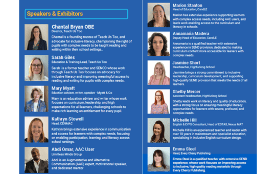 Speakers & Exhibitors