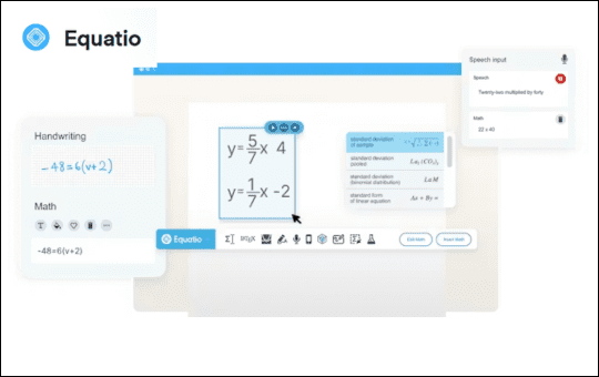 Equatio software to support maths Equatio software to support maths