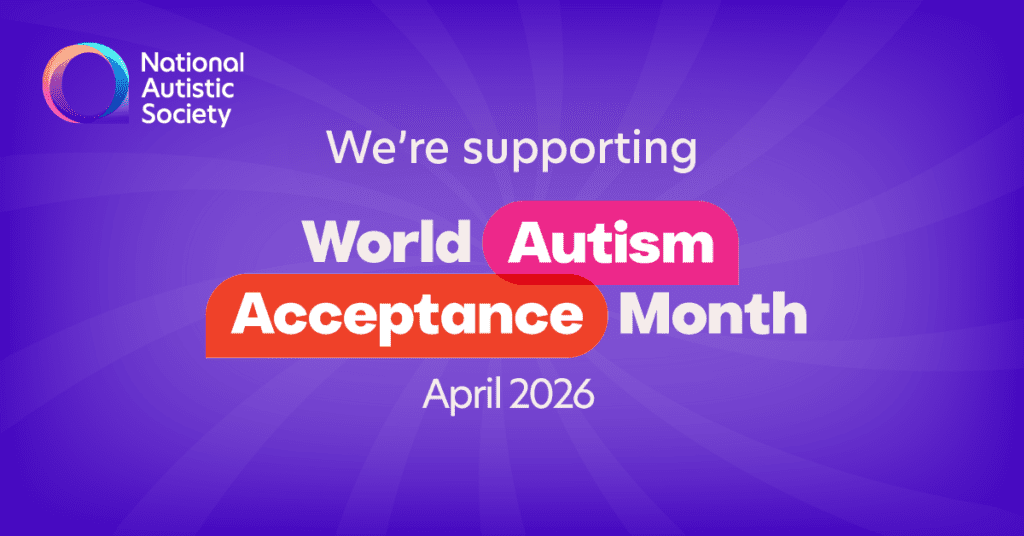 National Autistic Society We're supporting World Autism Acceptance Month April 2026