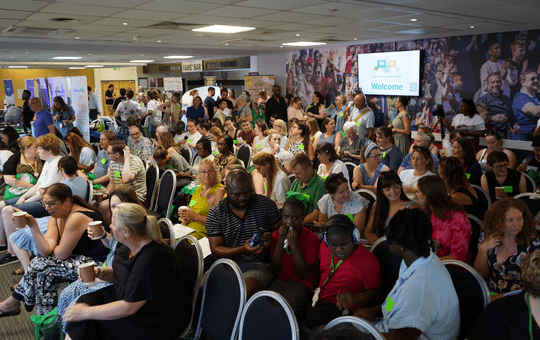 Main stage audience