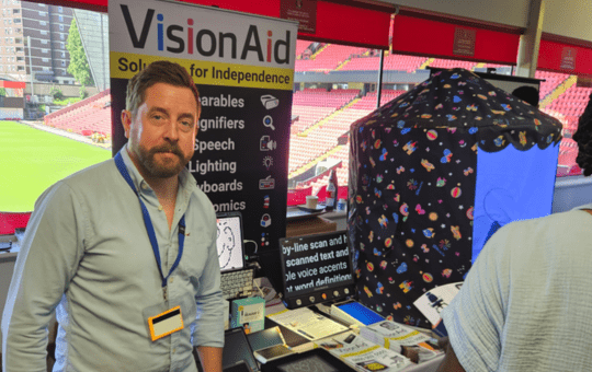 VisionAid display VisionAid display