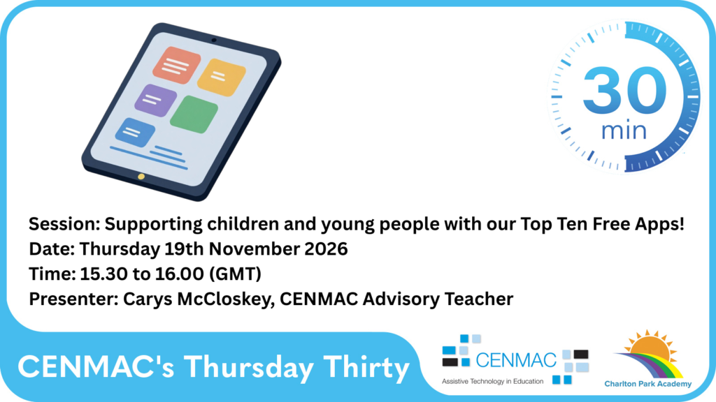 Supporting children and young people with our Top Ten Free Apps!